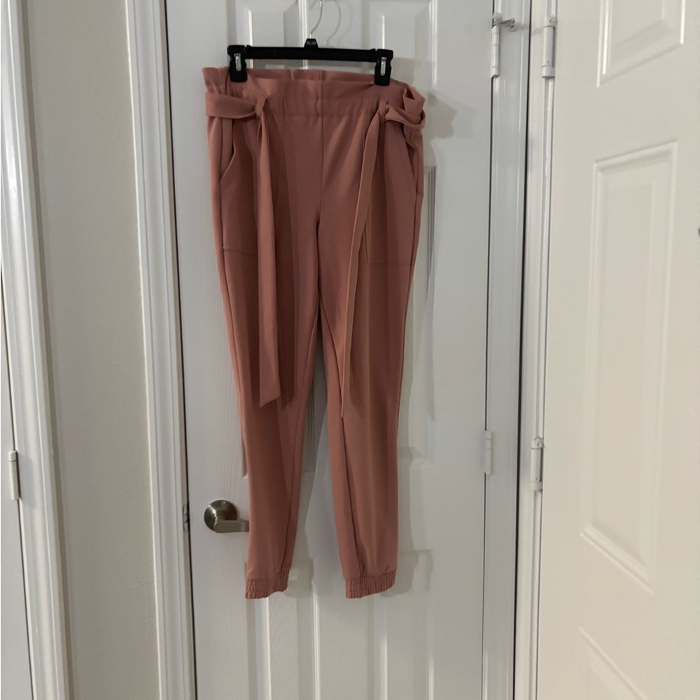 Elegant Pink Women's Pants